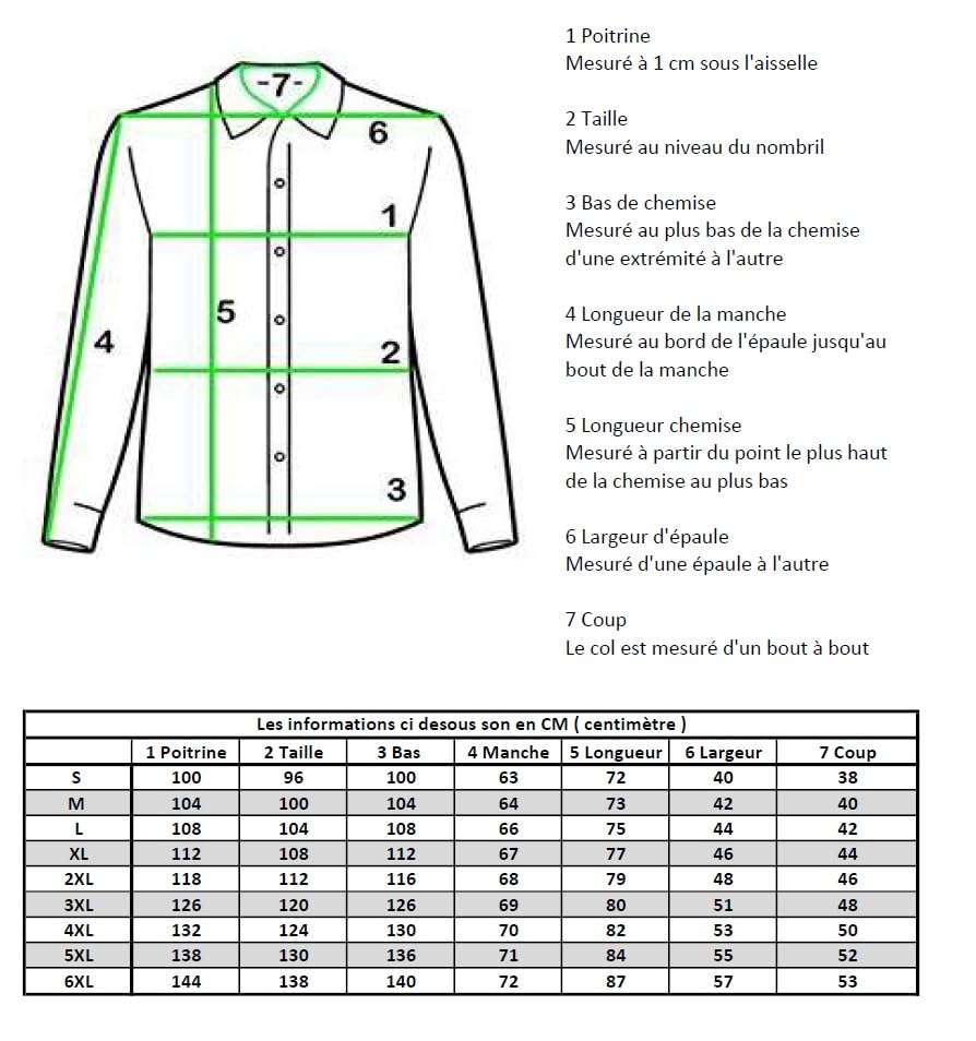 Chemise Homme Élégante & Polyvalente Vert A