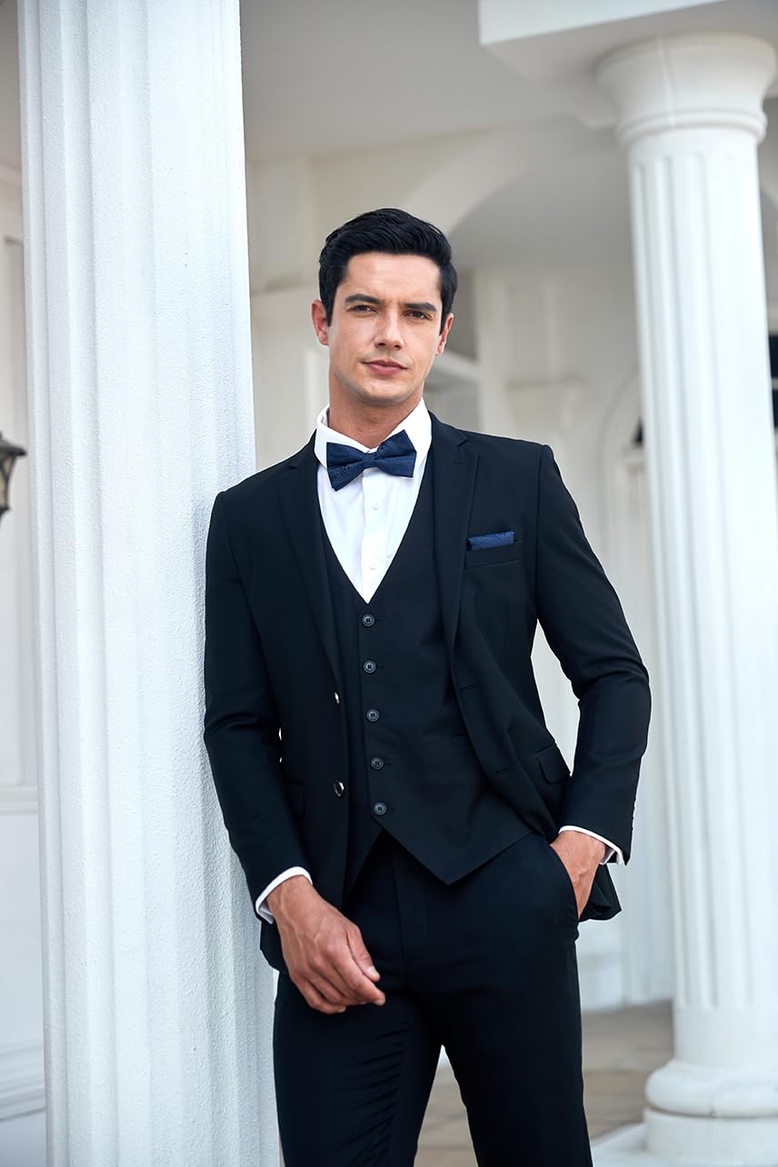 Nœud Papillon B Bleu Marine-1  G