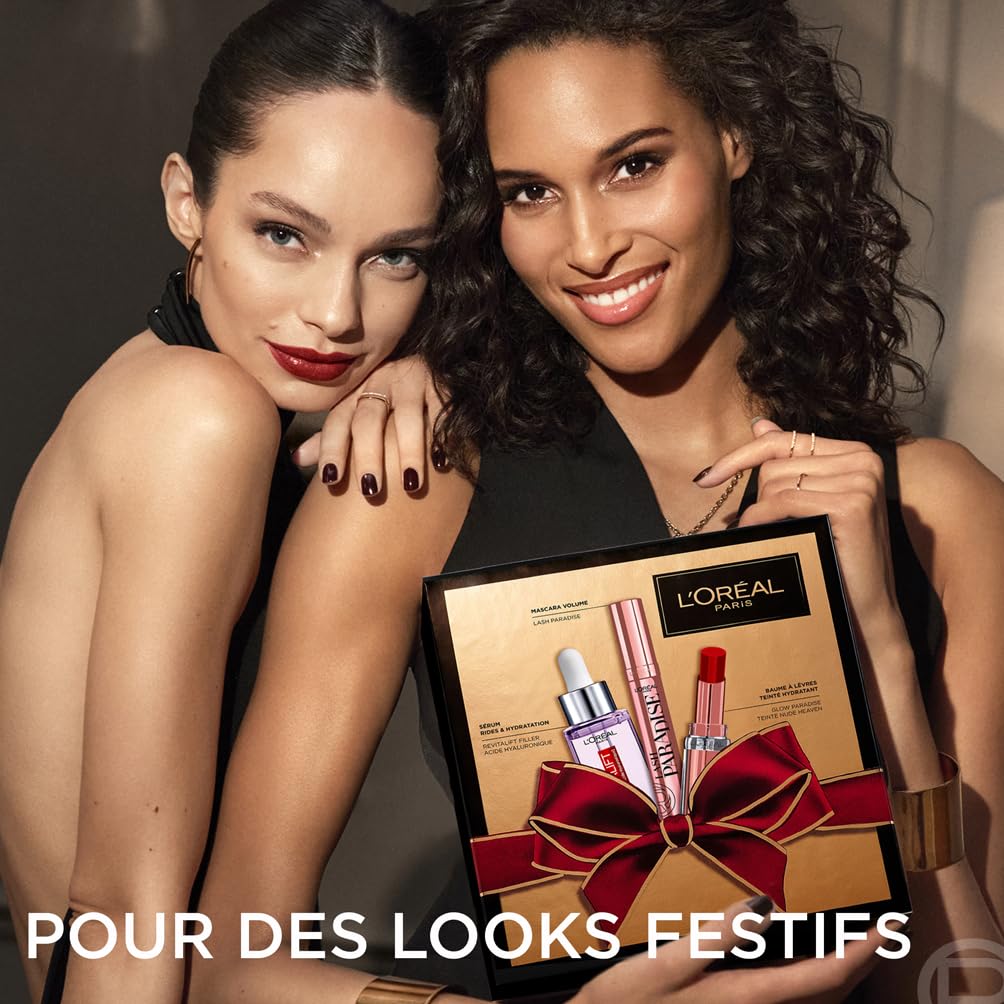 Coffret Cadeau Luxe - 3 Produits Soin & Maquillage  H