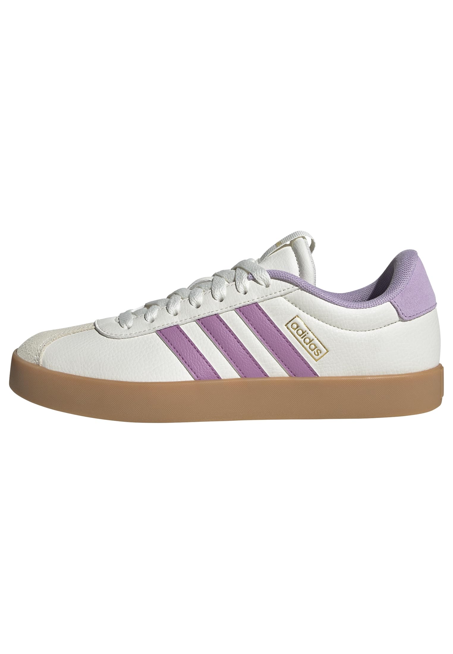 Adidas VL Court 3.0 Femme Core White Preloved Purple Powder Plum F