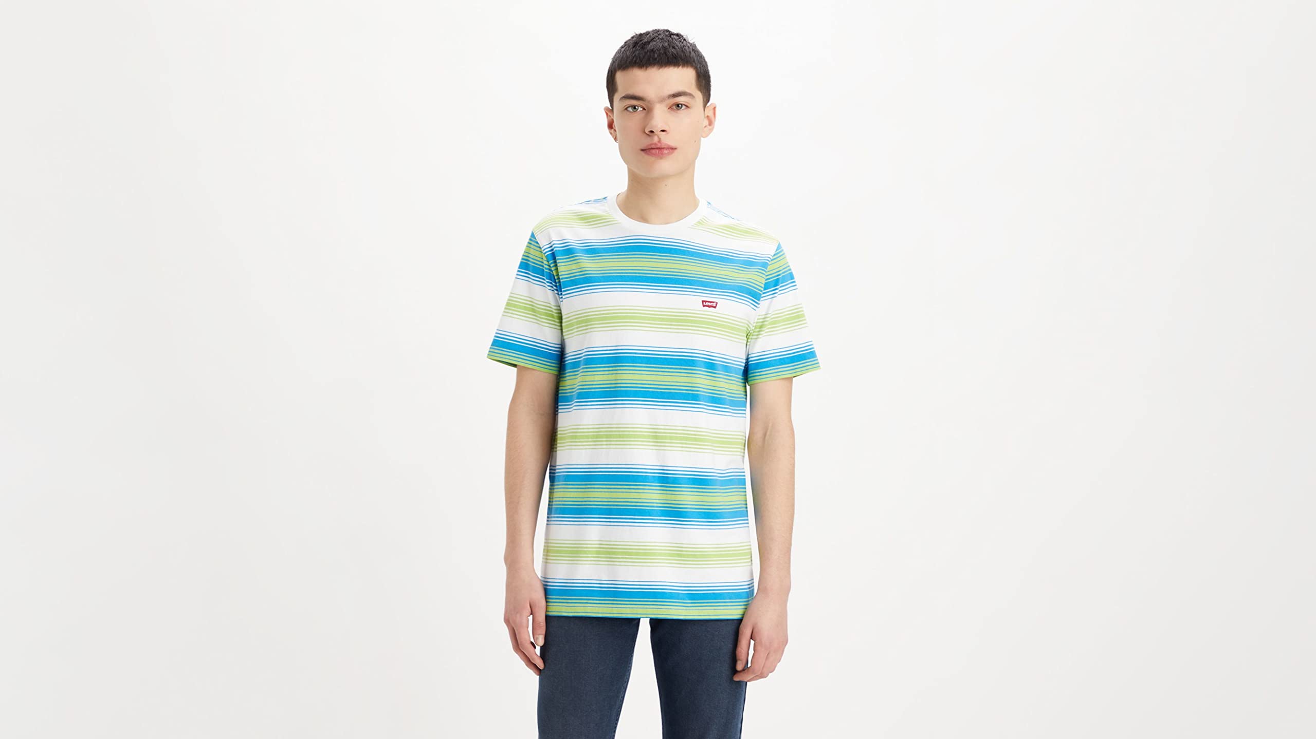 T-Shirt Levi’s Original Fizzy Stripe Swedish Bleue H
