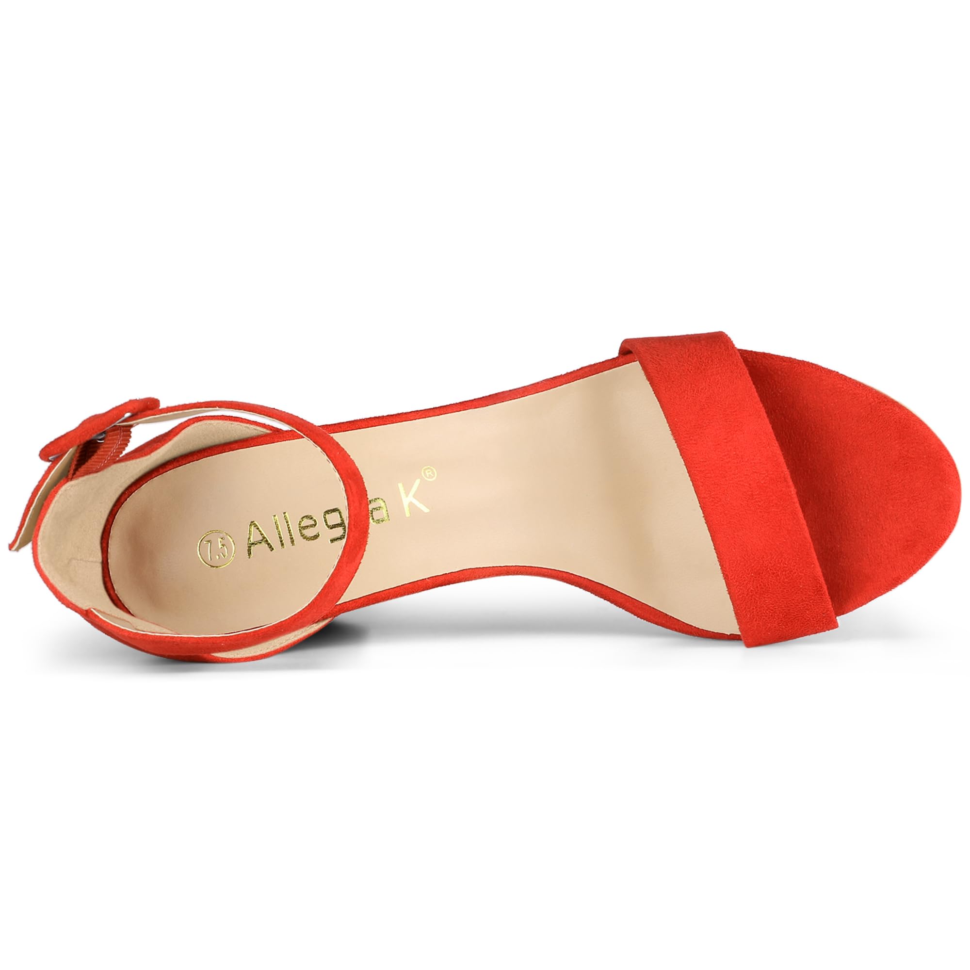 Sandales Femme à Bout Ouvert Orange B