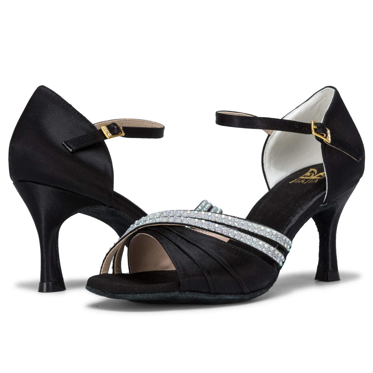 Sandales de Danse Femme Noir D