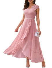 Robe Longue de Soirée Blush H