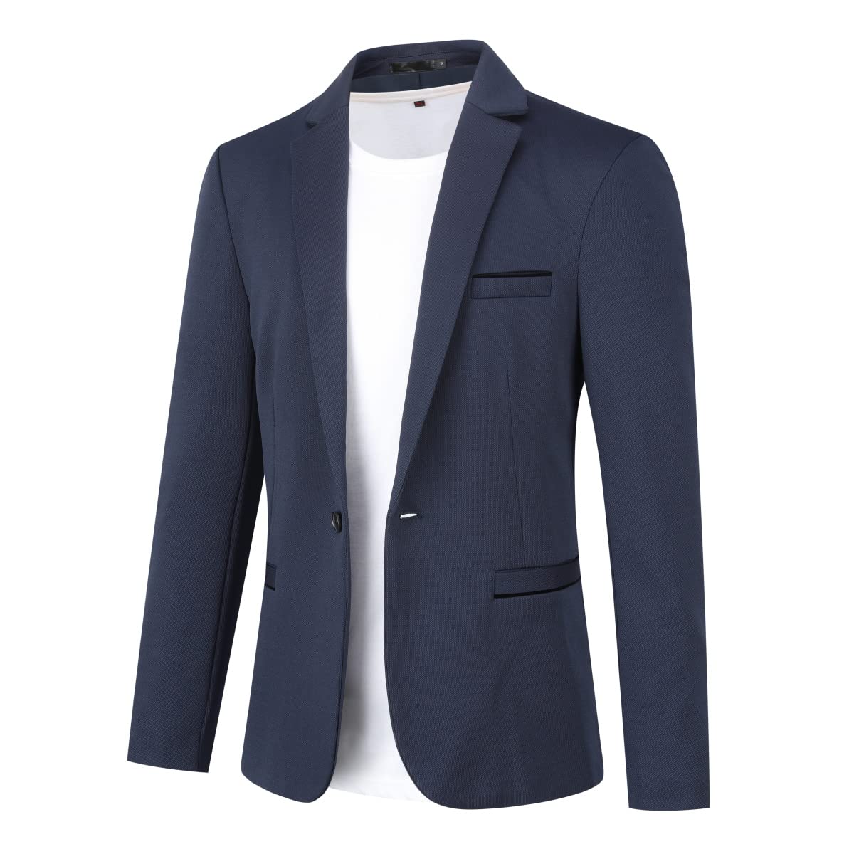 Blazer Homme Slim Fit Bleu Foncé C