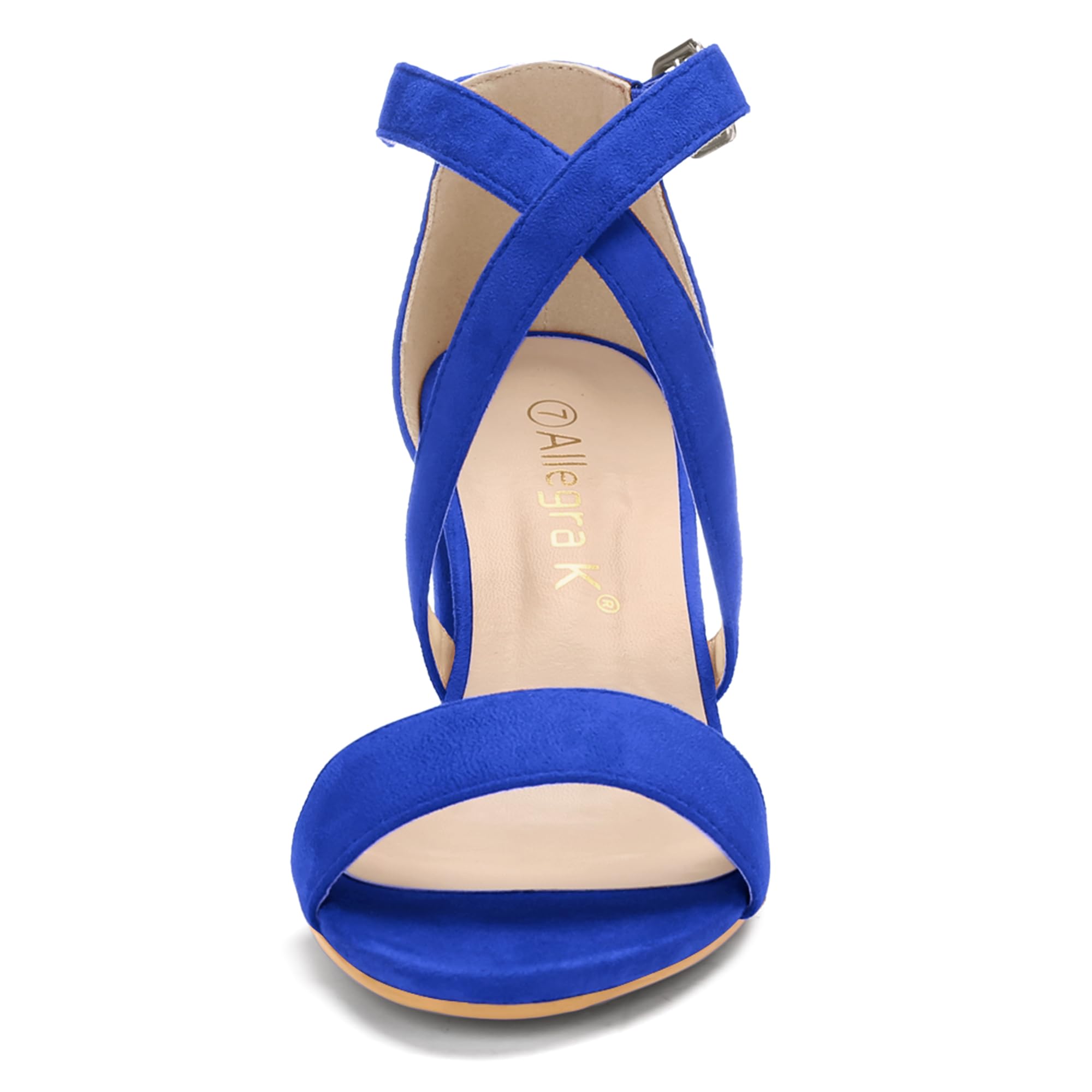 Sandales à Talon Carré Konigsblau C