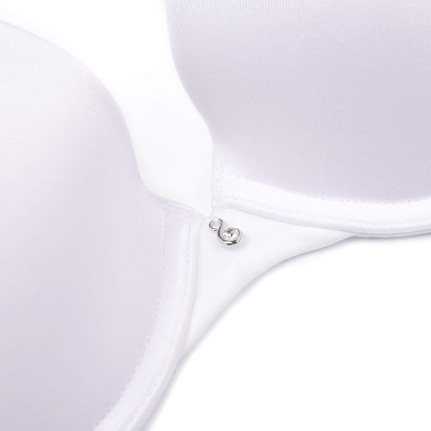 Soutien-Gorge Plongeant Classique Sexy Blanc J