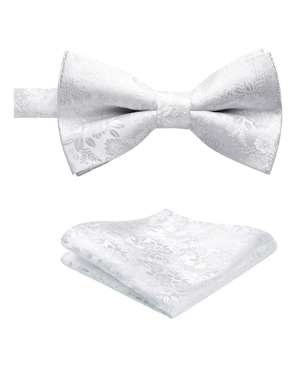 Nœud Papillon W Blanc-2 G