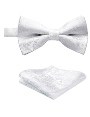 Nœud Papillon W Blanc-2 G