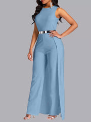 Combinaison Taille Haute Bleu Clair E