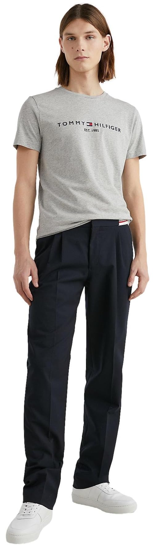 T-Shirt Tommy Hilfiger Gris Fumé F