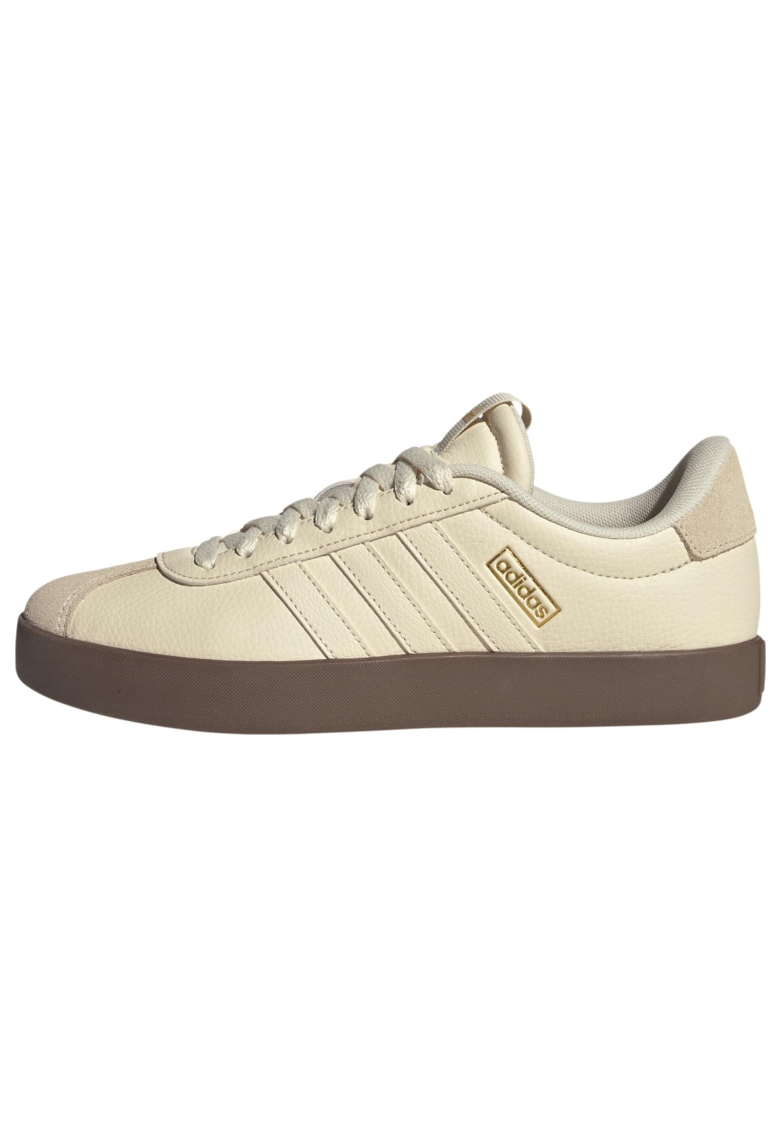 Adidas VL Court 3.0 Femme Wonder White Wonder White Gold Met F