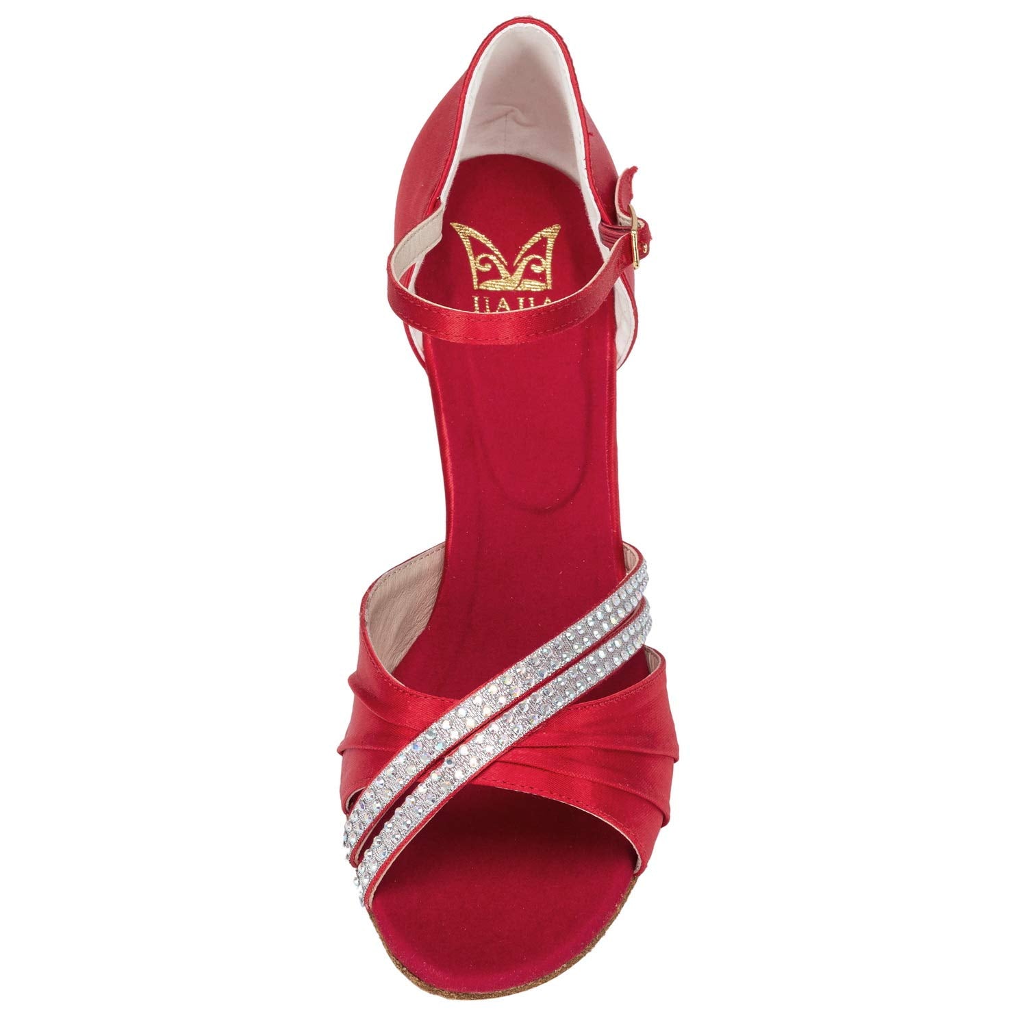 Sandales de Danse Femme Rouge D