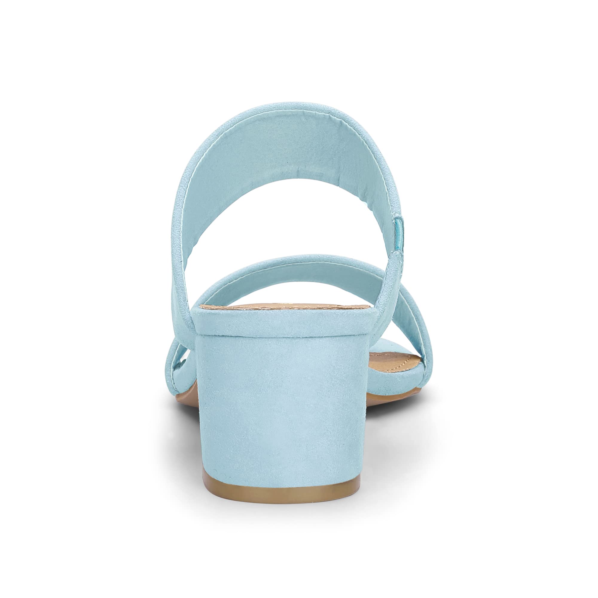 Sandales Femme Bout Ouvert Bleu Ciel E