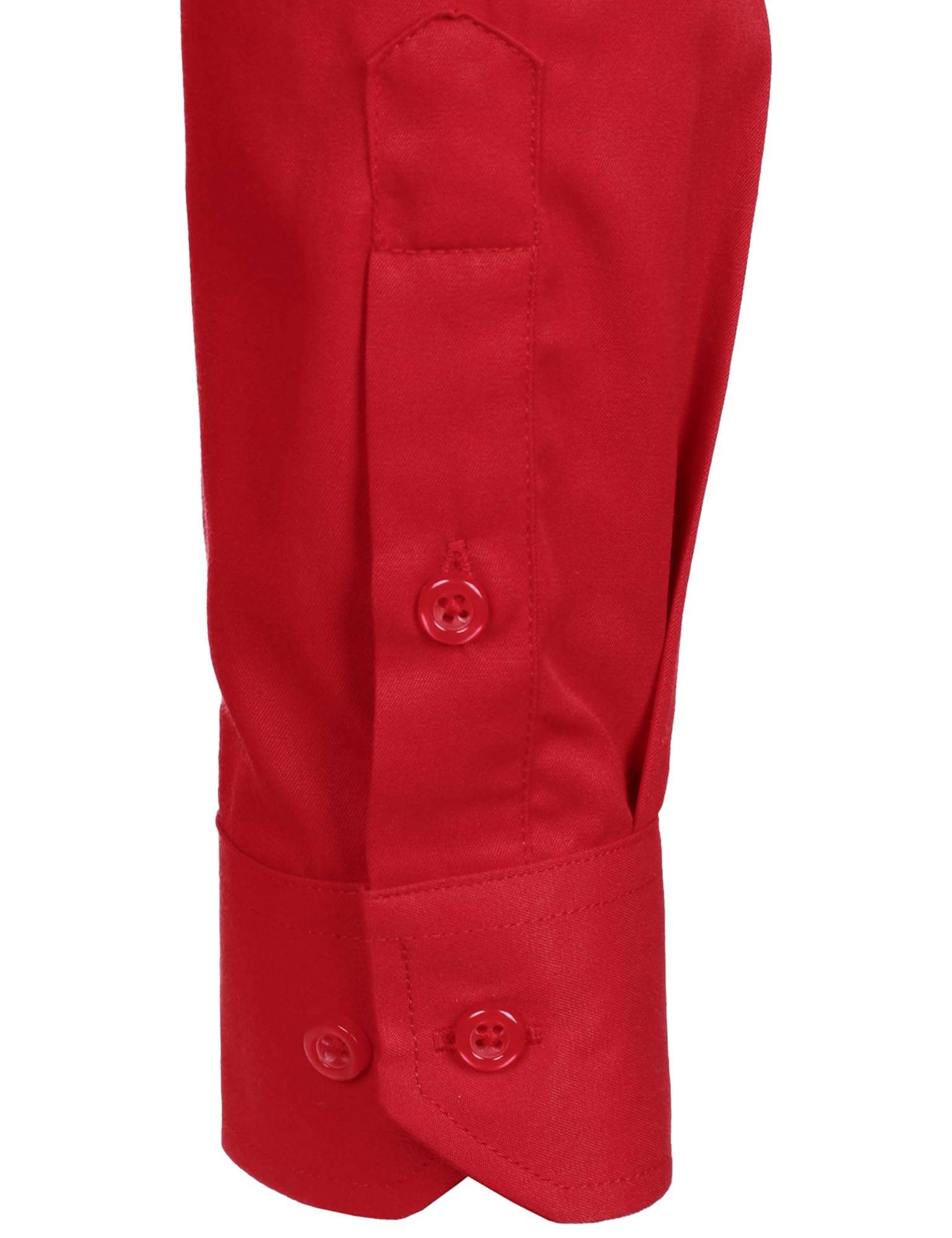 Chemise Homme Coupe Ajustée Rouge B