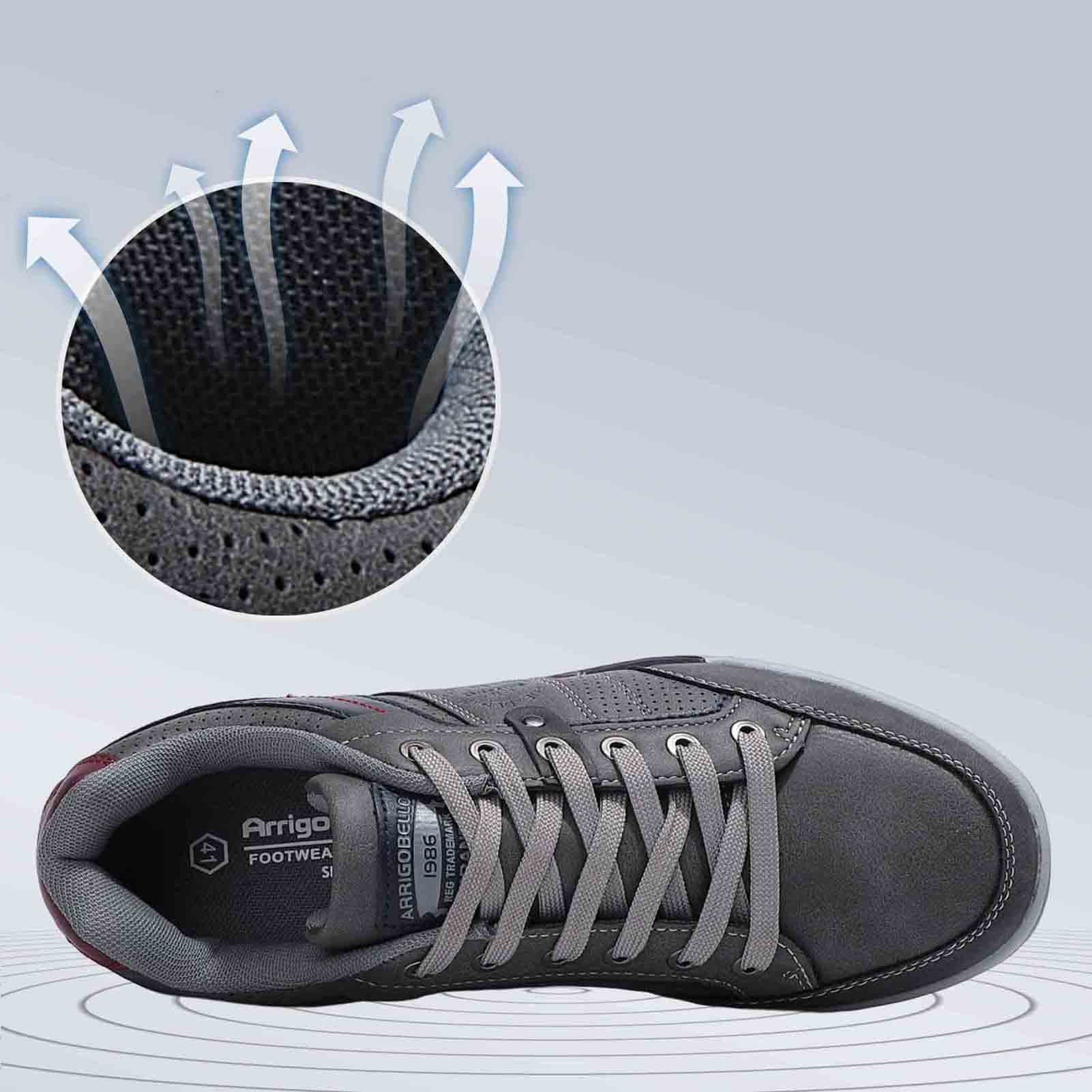 Baskets Homme Ville Casual B Noir H