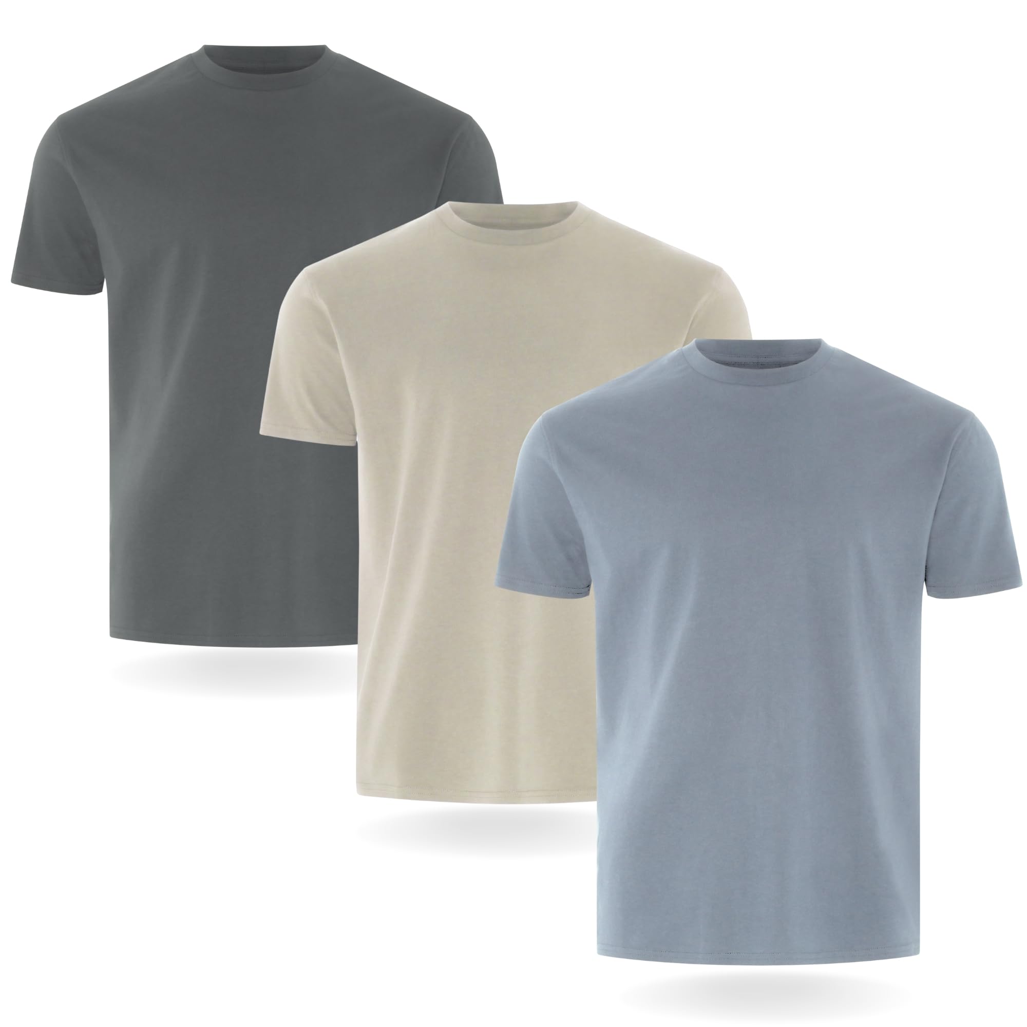 Lot de T-Shirts Homme FM London 3 unités Pierre Bleu Ardoise G