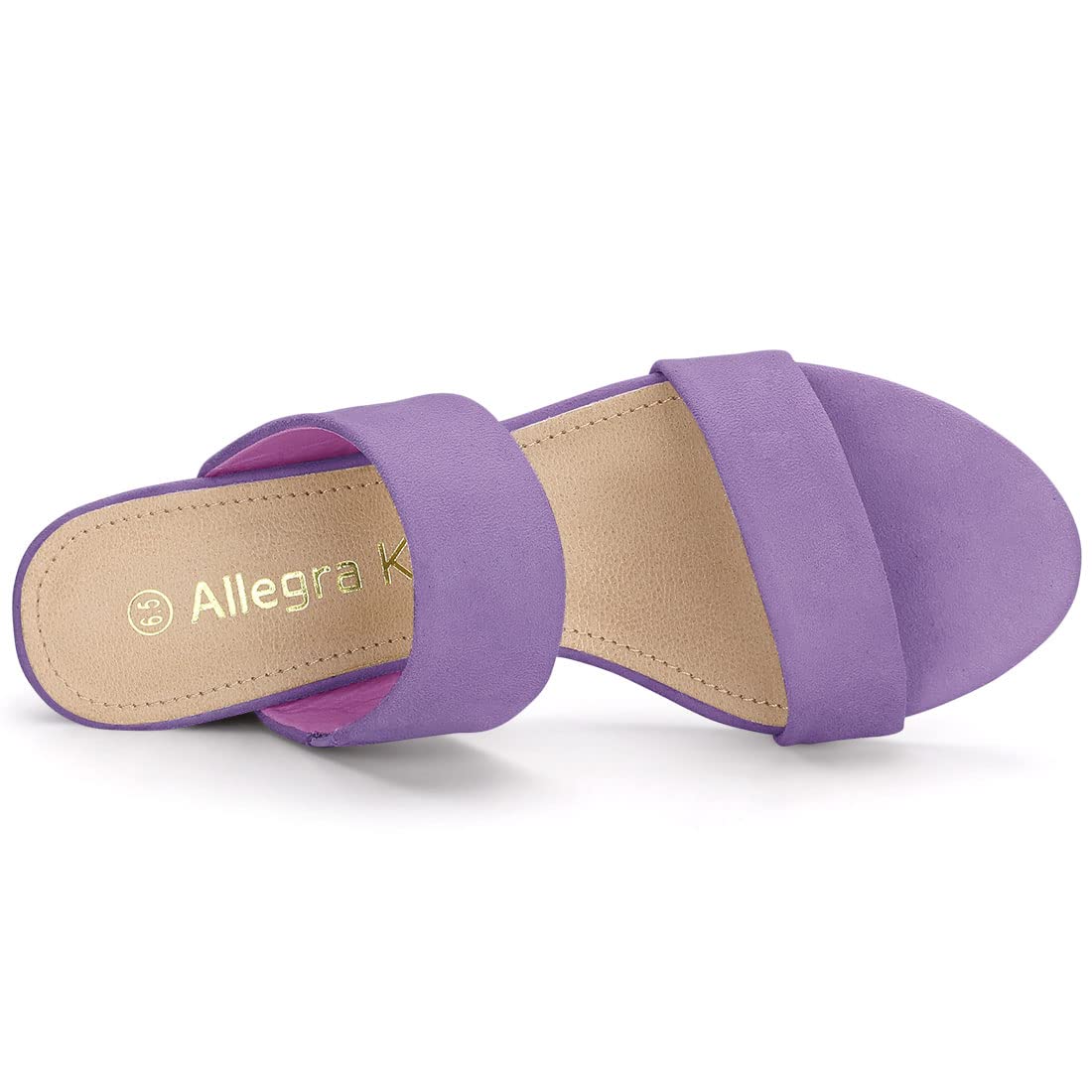 Sandales Femme Bout Ouvert Mauve E