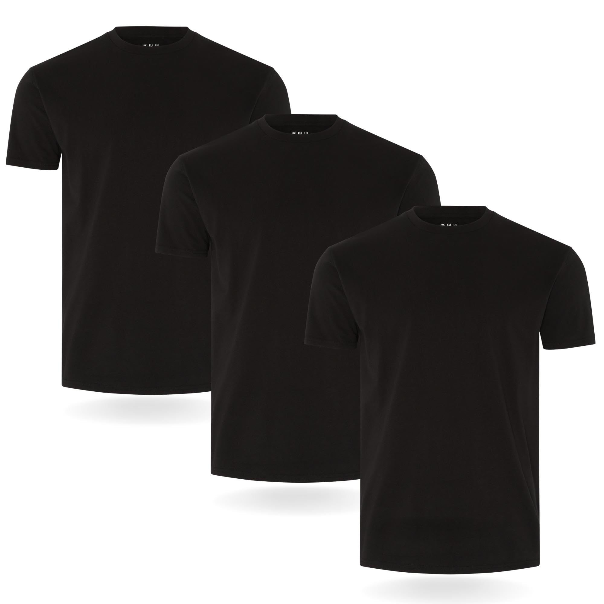 Lot de T-Shirts Homme FM London 3 unités Noir G