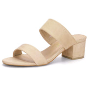 Sandales Femme Bout Ouvert Beige E