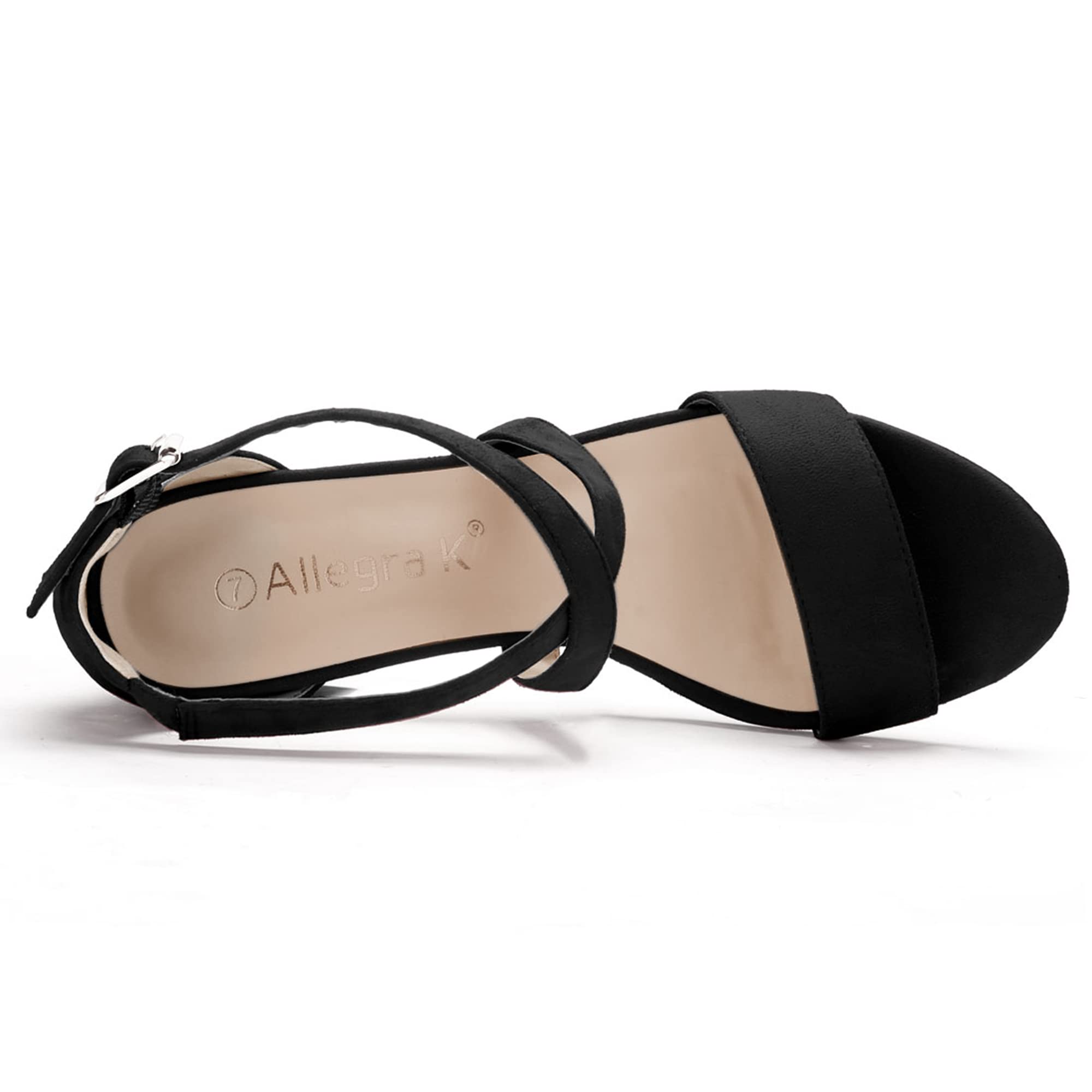 Sandales à Talon Carré Noir C