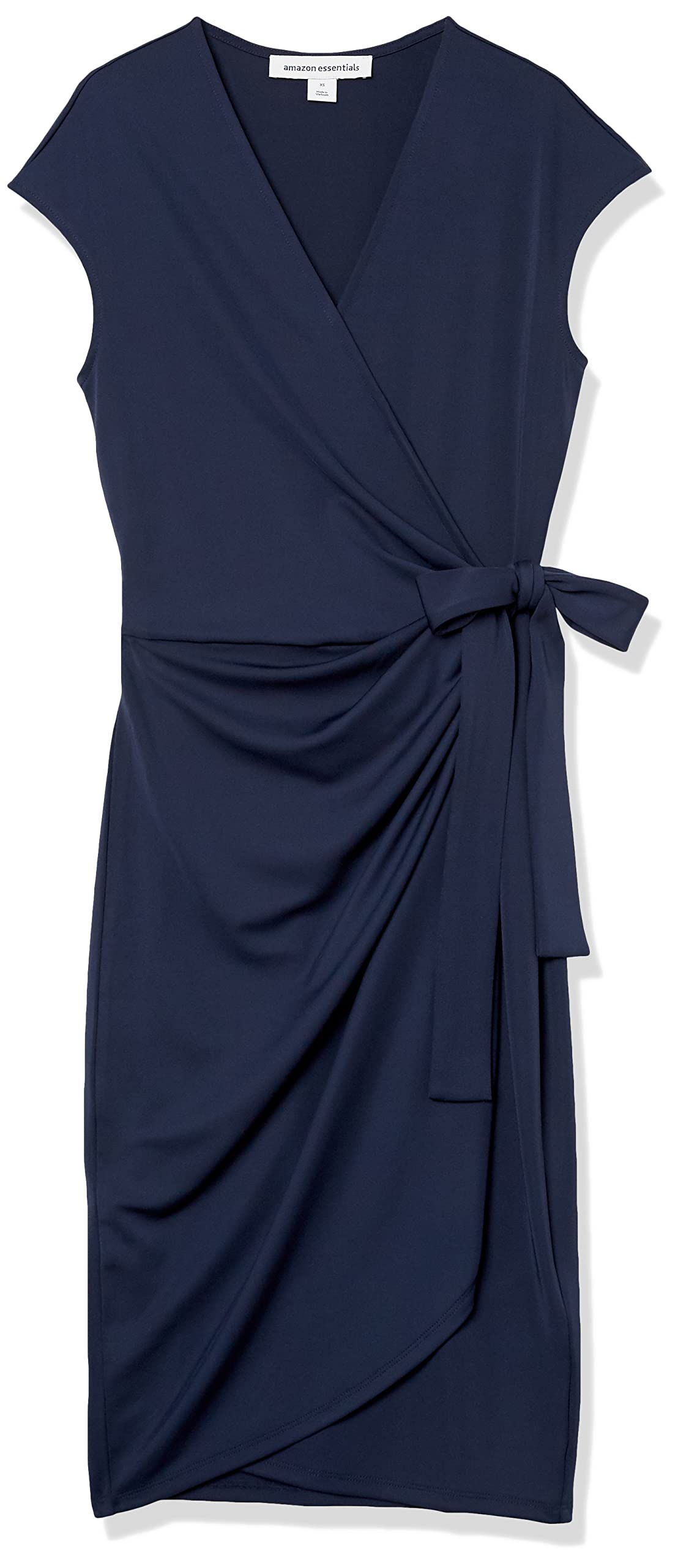 Robe Cache-cœur Bleu Marine B