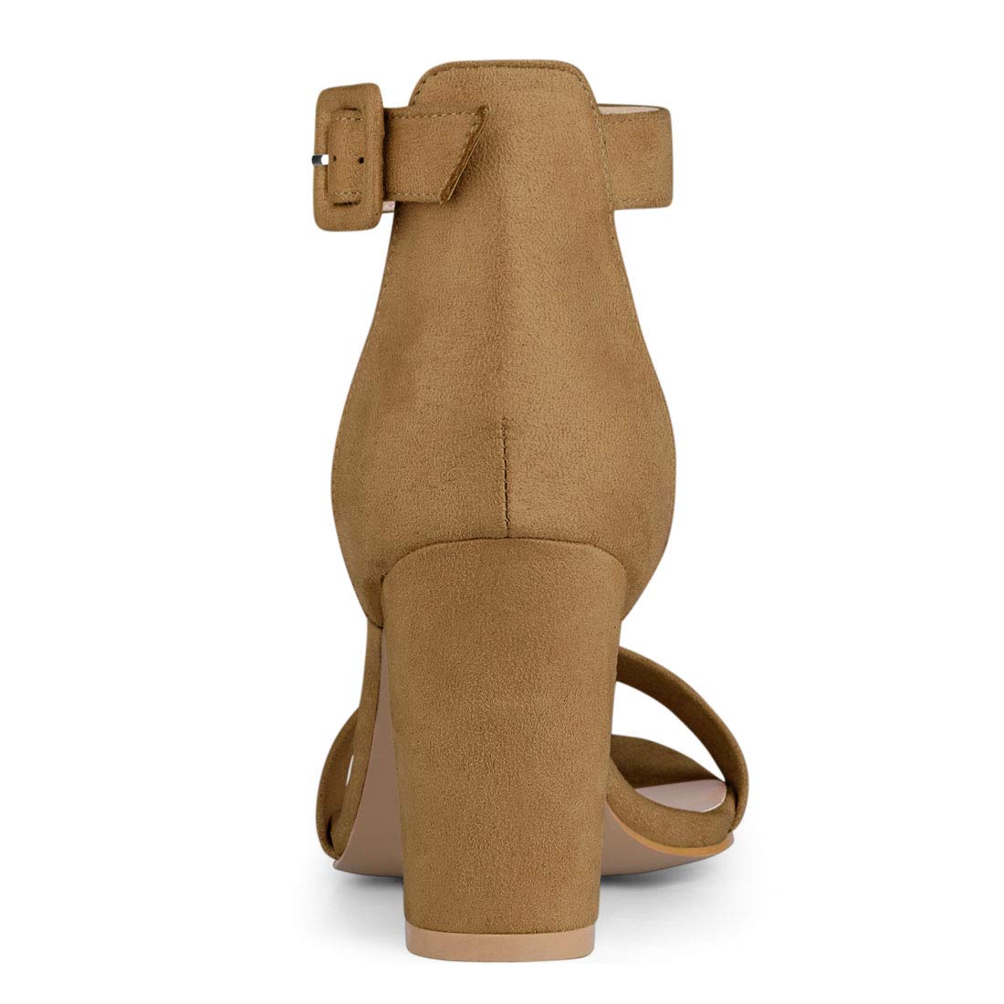 Sandales Femme à Bout Ouvert Chameau B