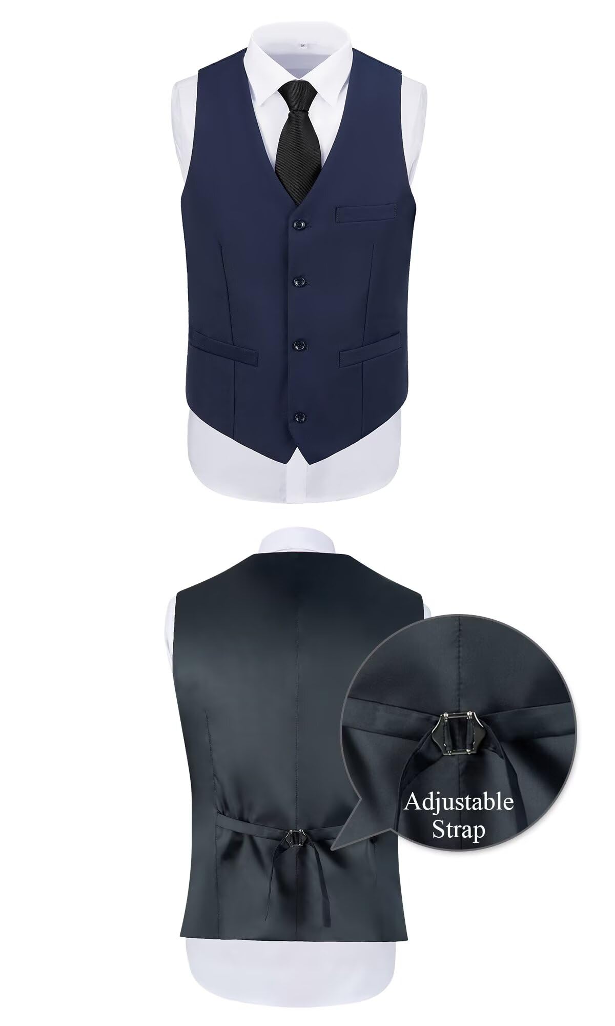 Costume Homme 3 Pièces Bleu Marine H