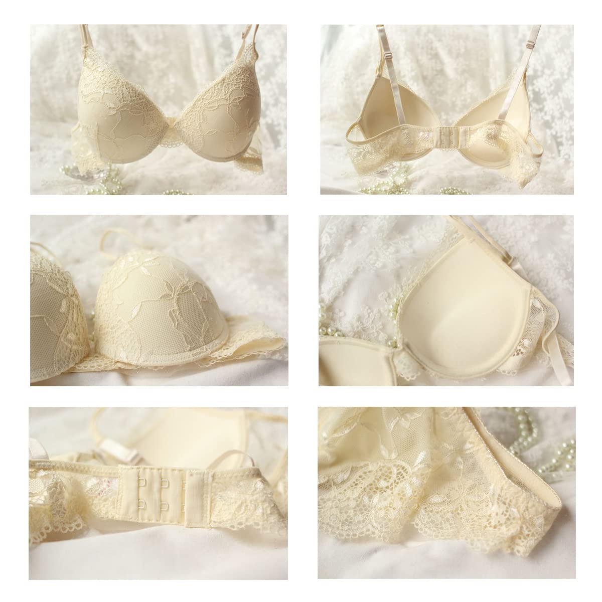 Soutien-Gorge Push-Up Sexy Beige G