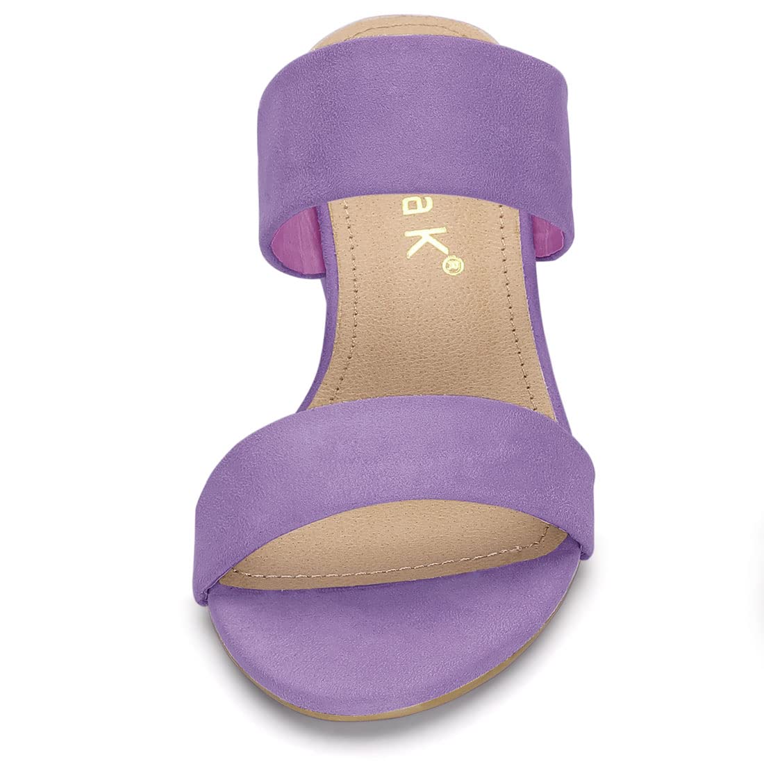 Sandales Femme Bout Ouvert Mauve E