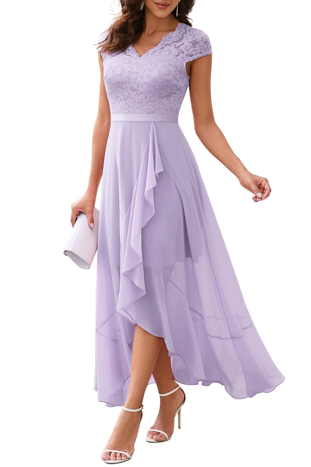 Robe Longue de Soirée Lavande H