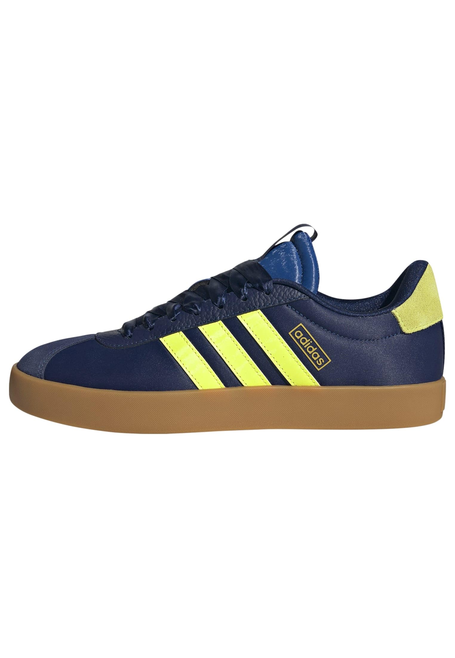 Adidas VL Court 3.0 Femme Dark Blue Hi Res Yellow Gold Met F