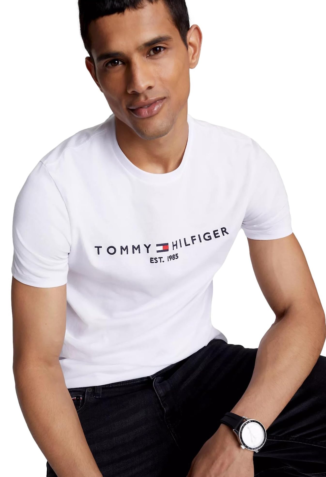 T-Shirt Tommy Hilfiger Blanc Parfait F