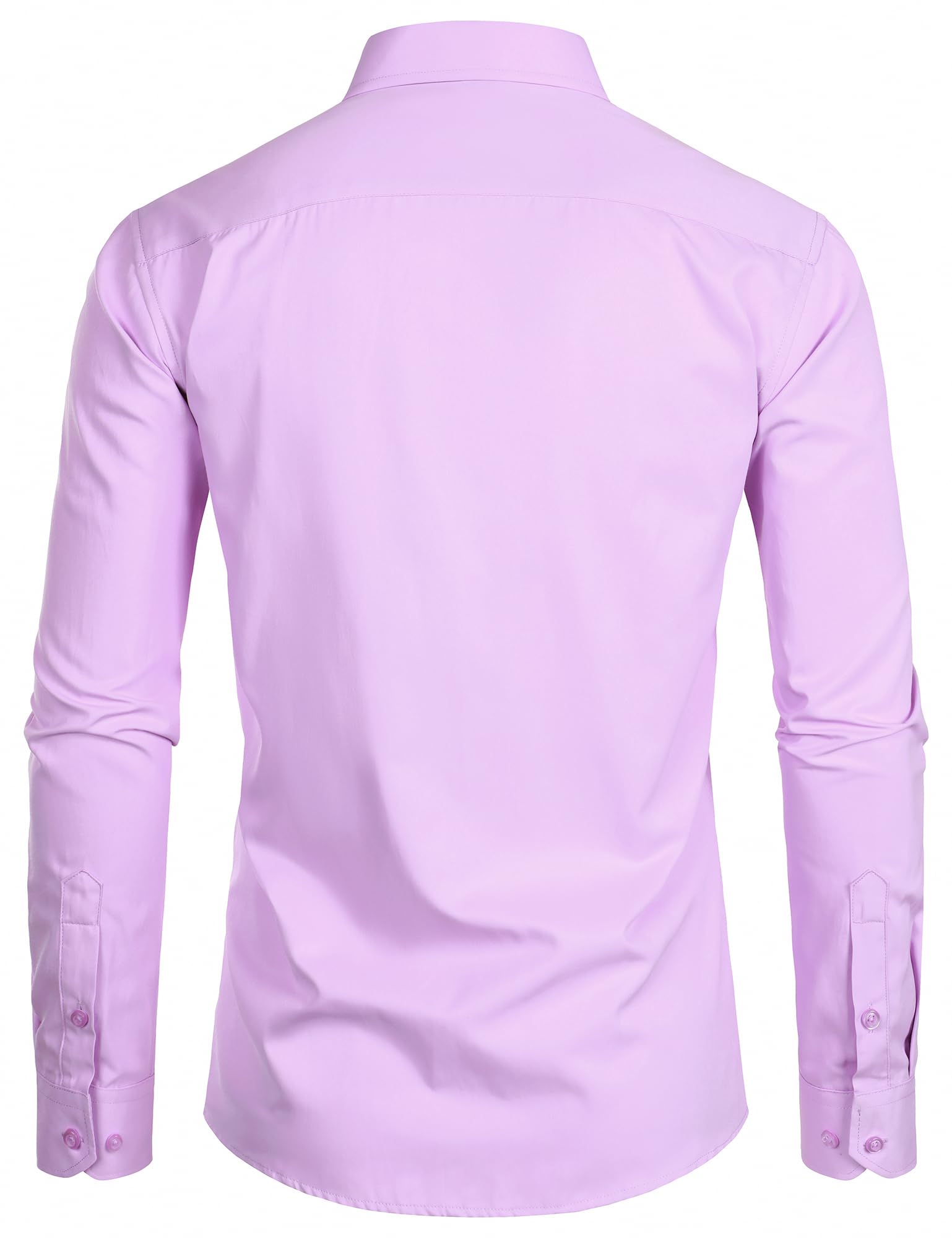 Chemise Homme Coupe Ajustée Violet Clair B