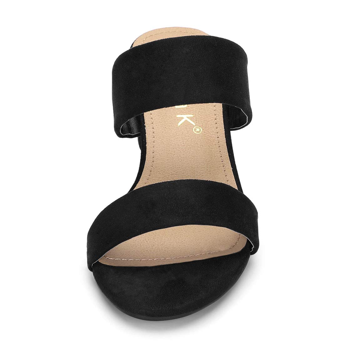 Sandales Femme Bout Ouvert Noir E