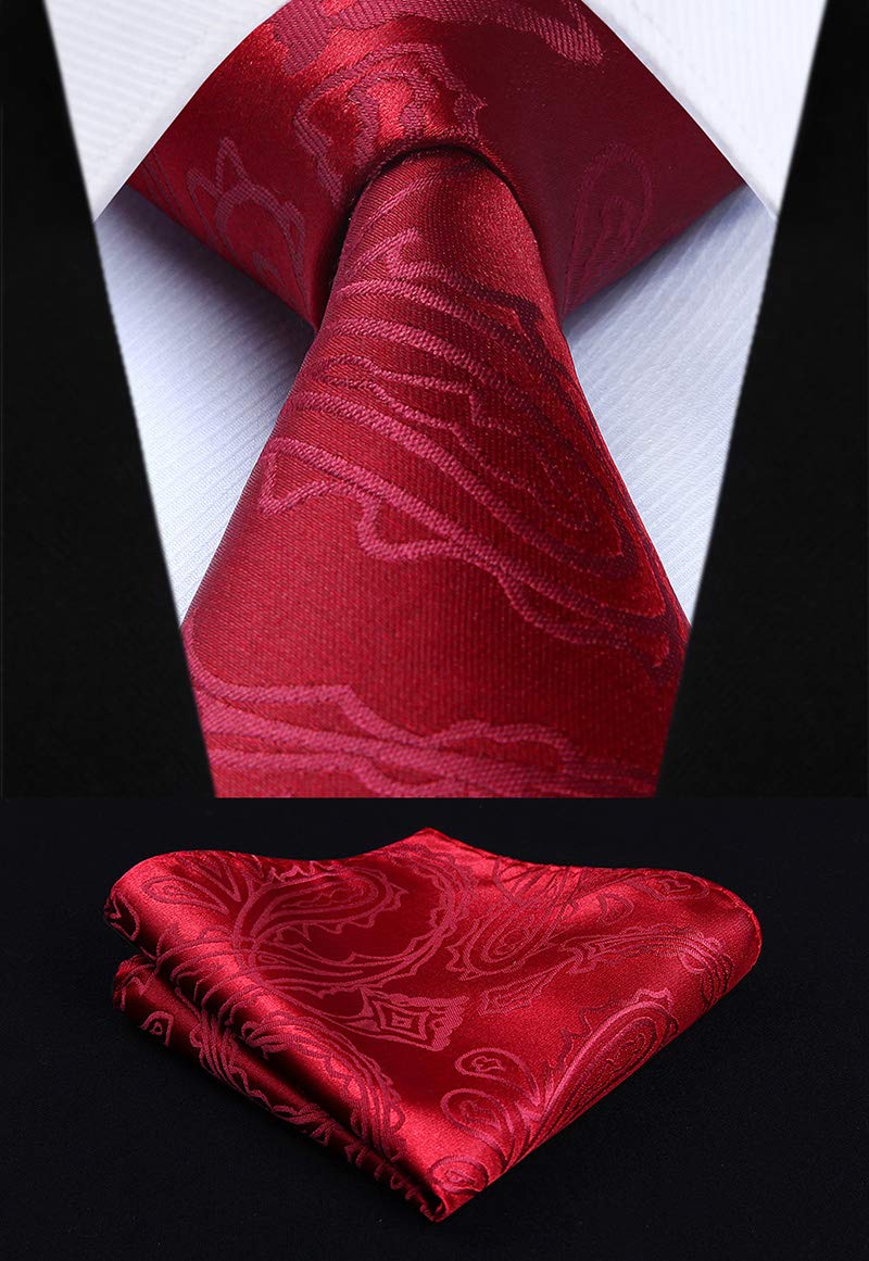 Gilet Homme plus Cravate & Pochette Bourgogne F