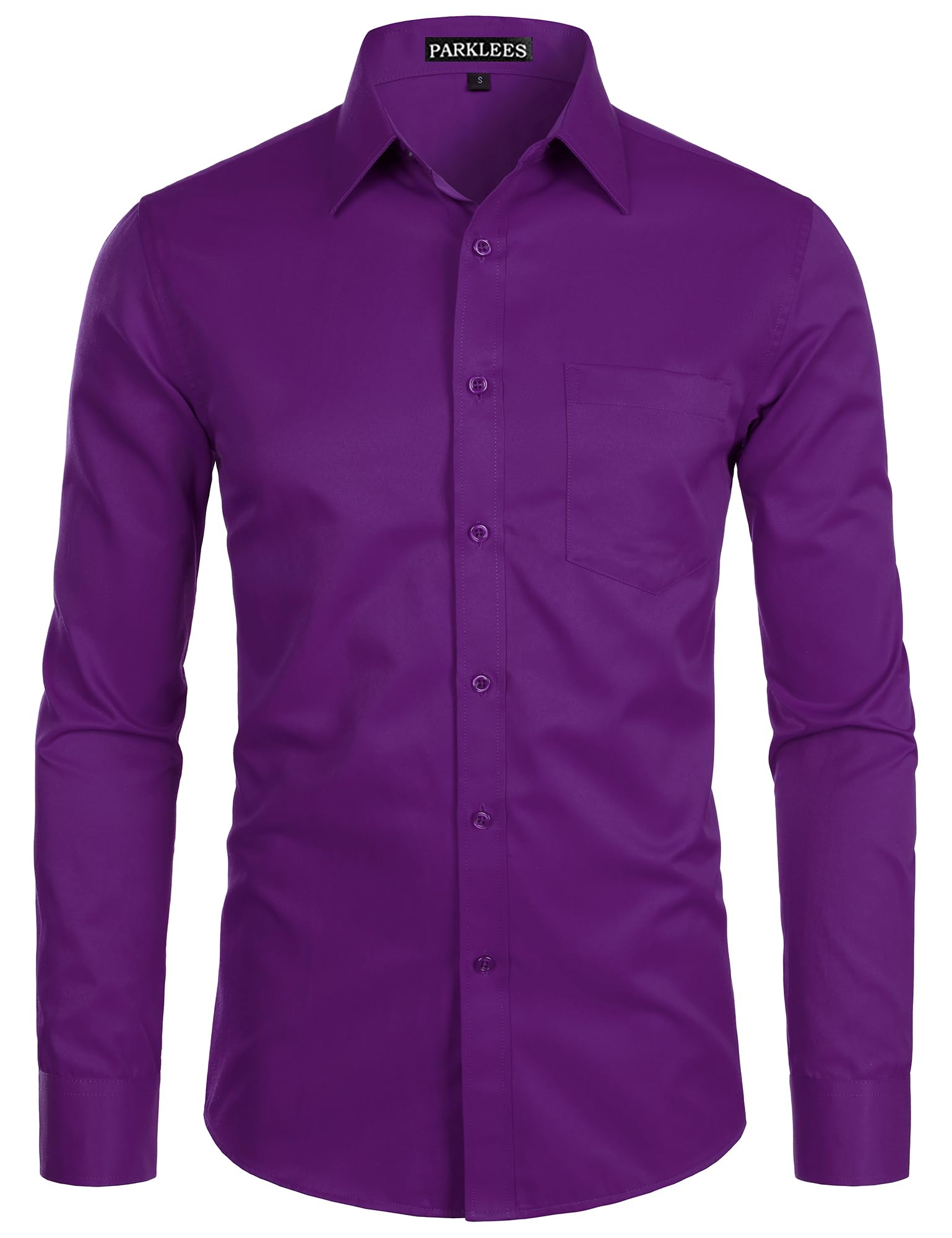 Chemise Homme Coupe Ajustée Violet B