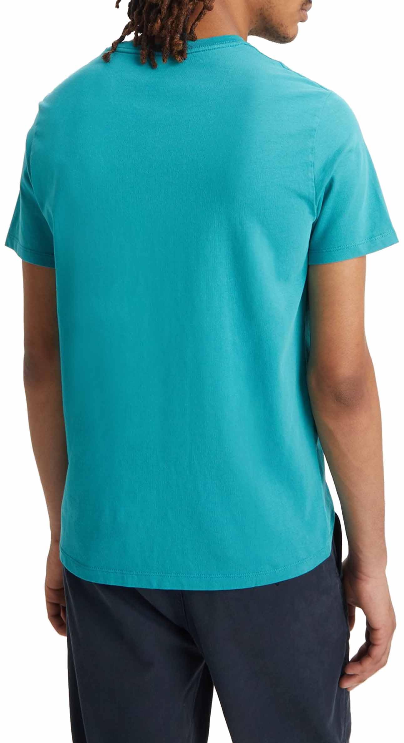 T-Shirt Levi’s Original Green Bleue Slate H