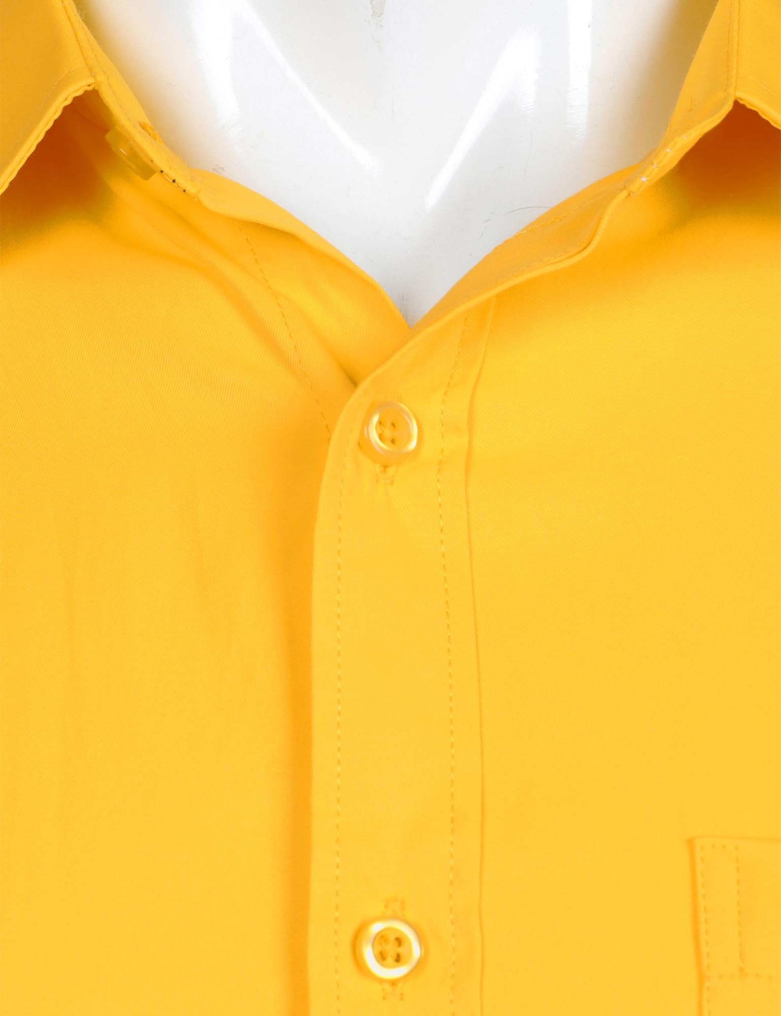 Chemise Homme Coupe Ajustée Jaune B