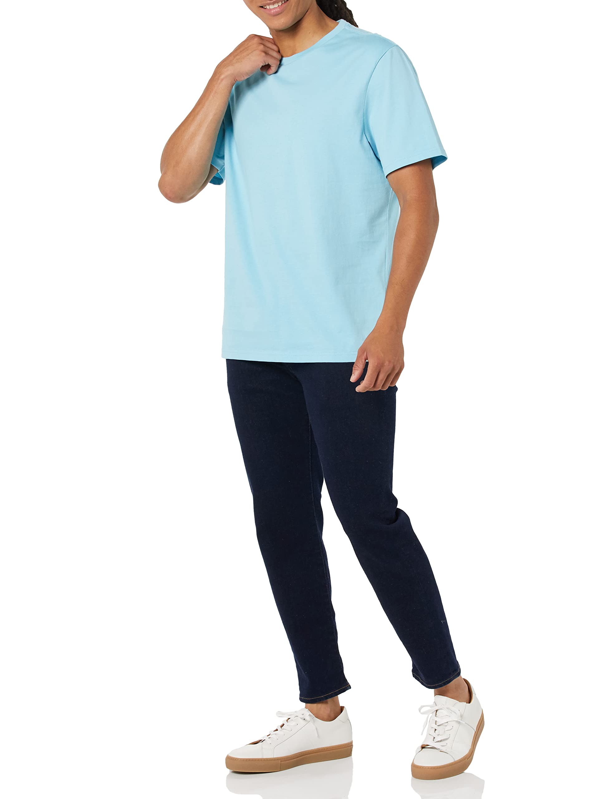 T-shirt Homme Confortable Bleu Clair I