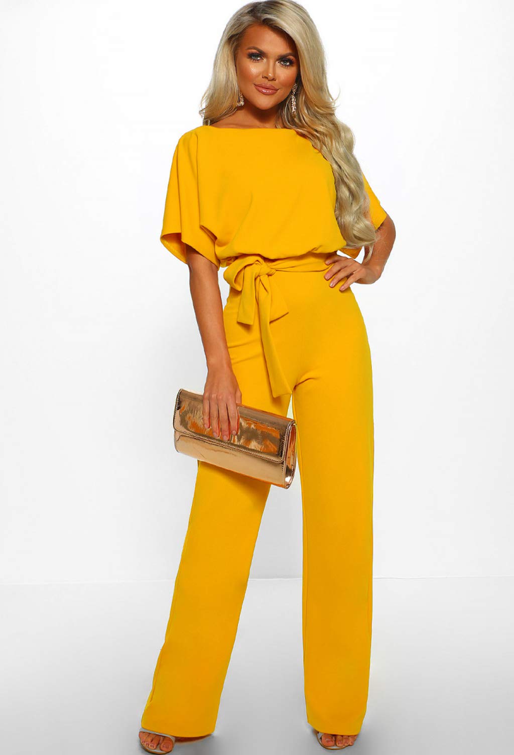 Combinaison Femme Jaune F