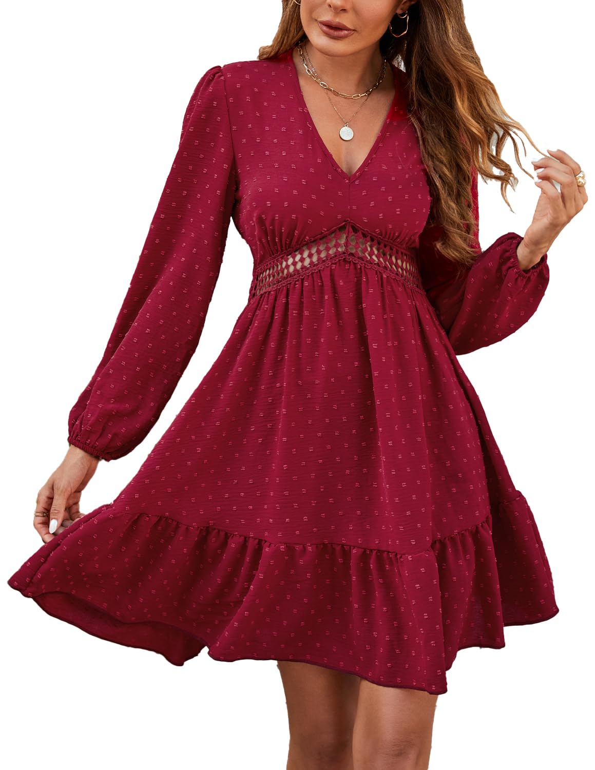 Robe d’Été Femme C-Rouge I