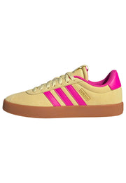 Adidas VL Court 3.0 Femme Powder Yellow Shock Pink Gold Met F
