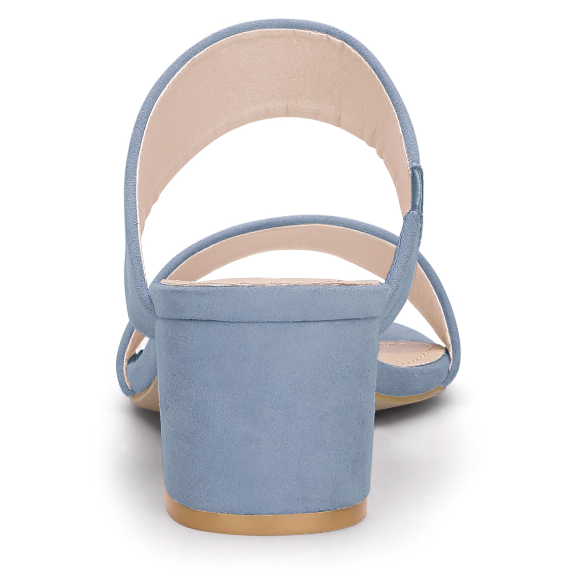 Sandales Femme Bout Ouvert Dunstblau E