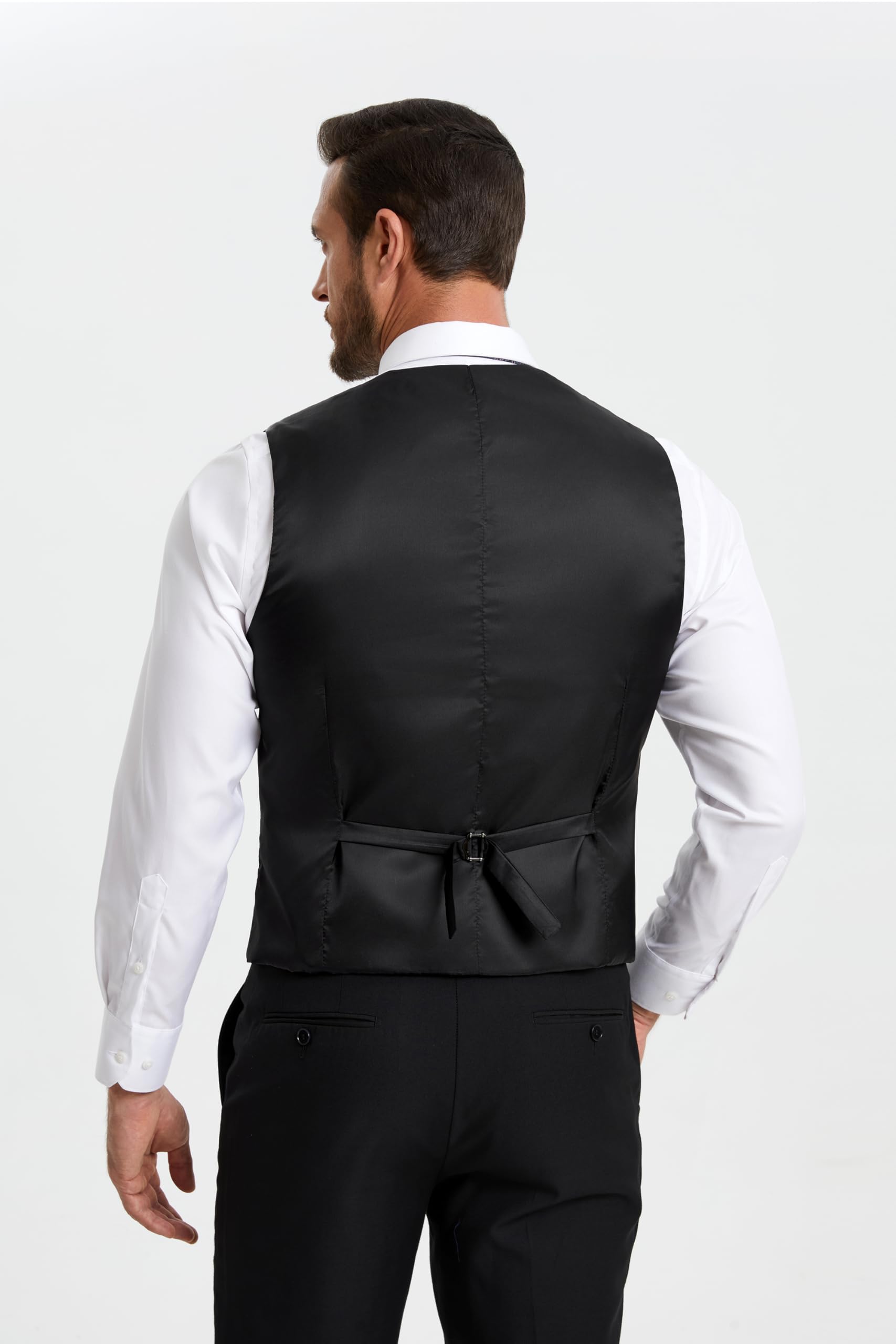 Gilet Costume Homme Noir D