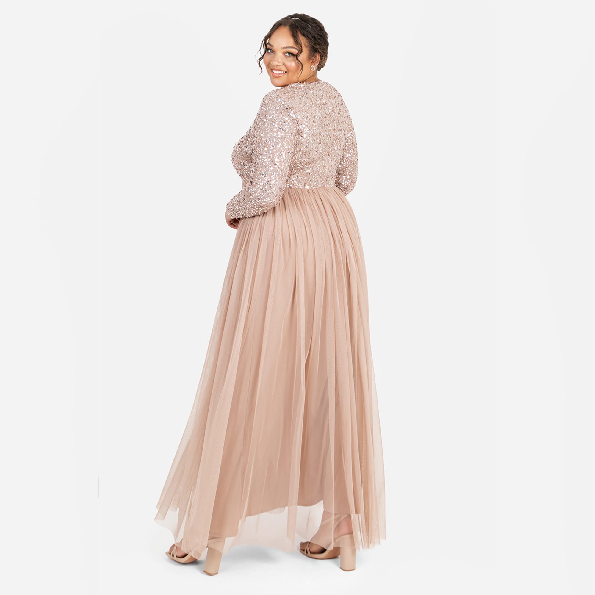 Robe Demoiselle d’Honneur Blush Taupe C