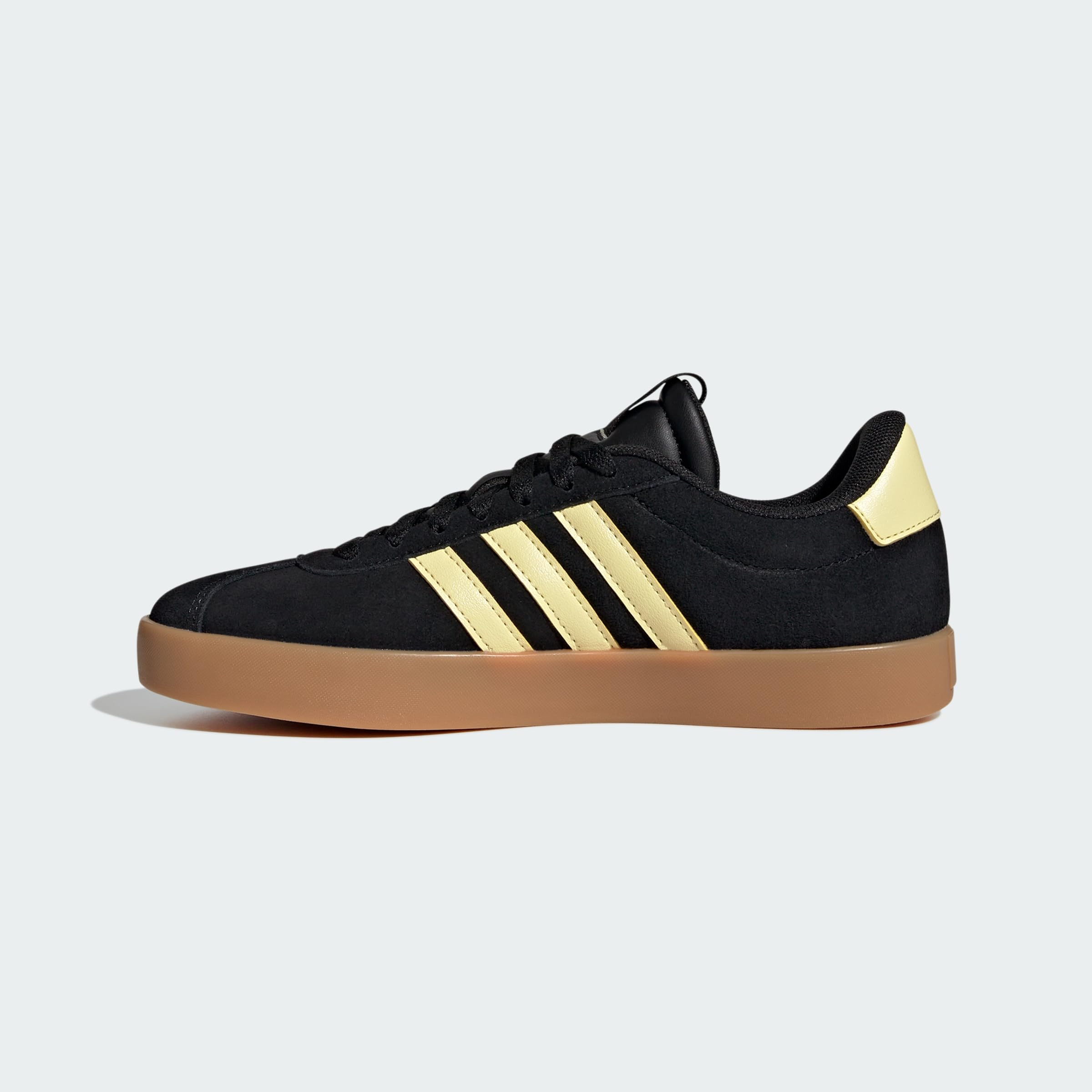 Adidas VL Court 3.0 Femme Core Black Almost Yellow Cloud White F