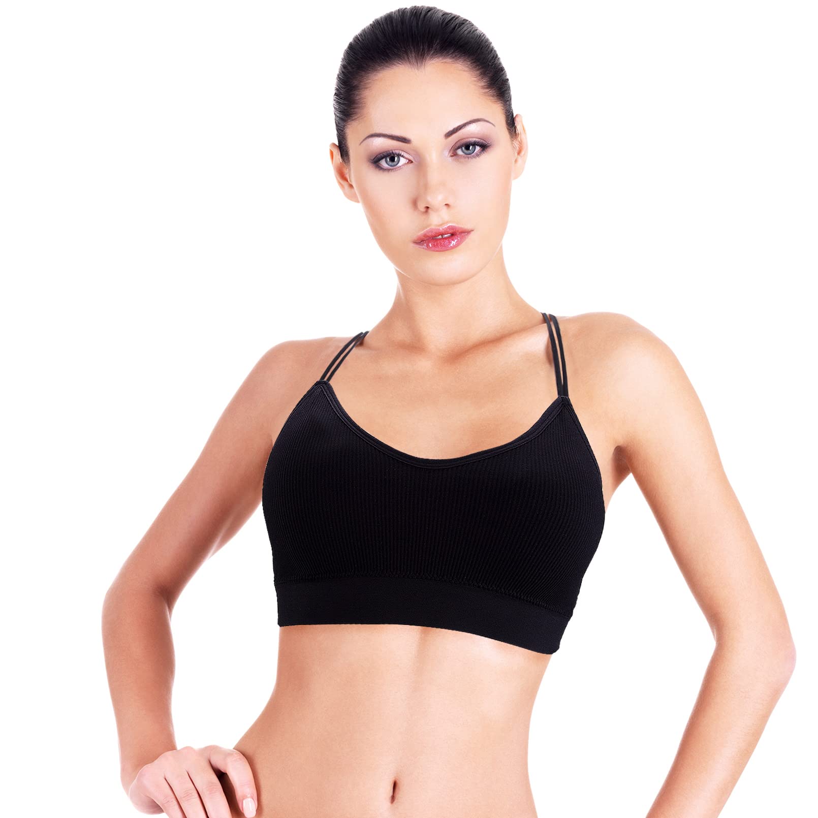 Lot de 5 Bralettes Rembourrées 4-Mélangées F