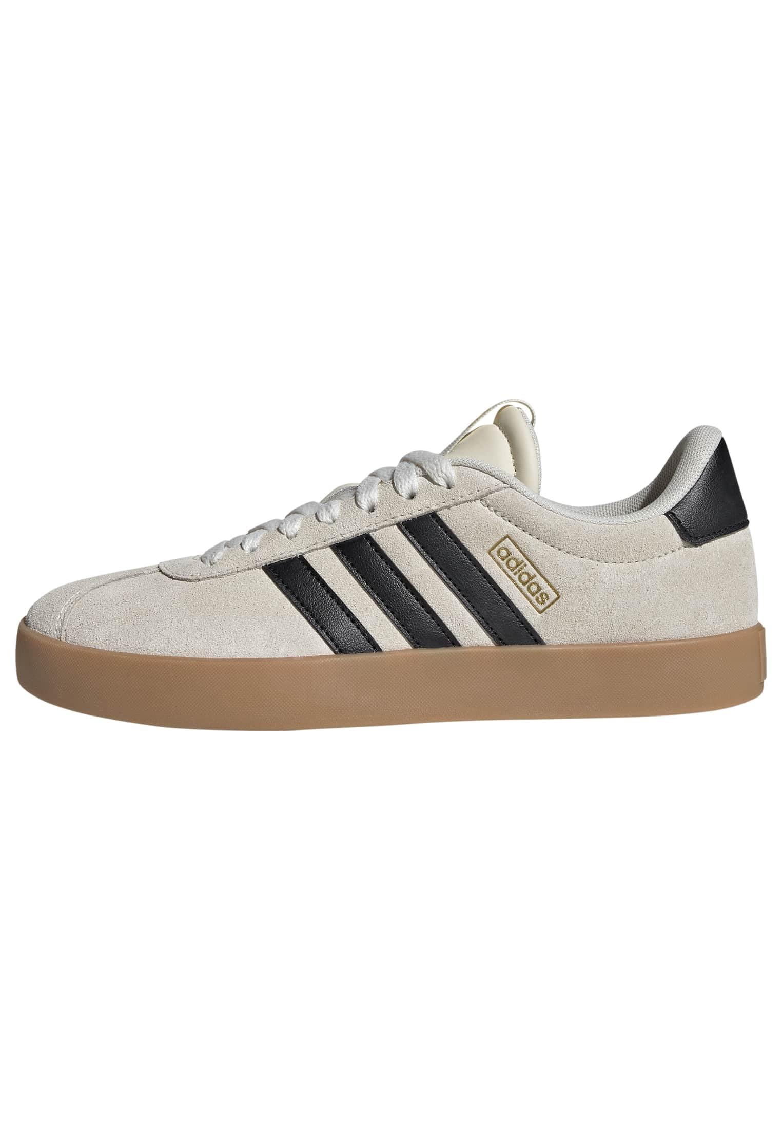 Adidas VL Court 3.0 Femme Cream White Core Black Gold Met F