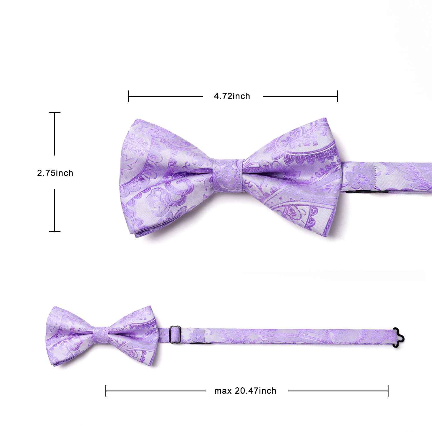 Nœud Papillon H Lilas Violet-1 G
